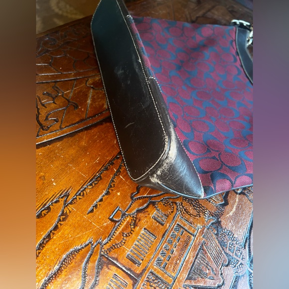 Coach Vintage Canvas HoBo Shoulder Bag ❤️ - Picture 8 of 17